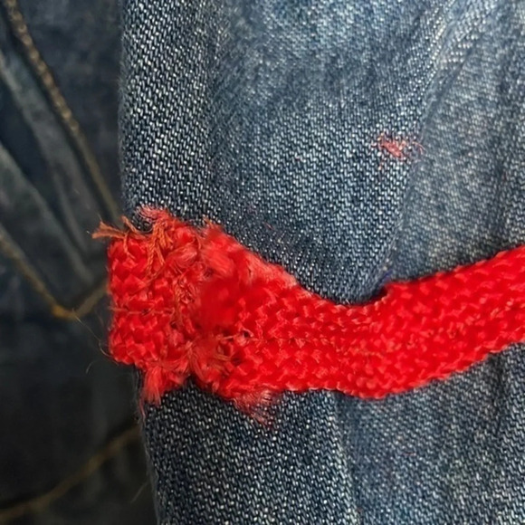 Unique Embroidered S Collection Denim Jacket Size Medium (M) - Picture 9 of 10